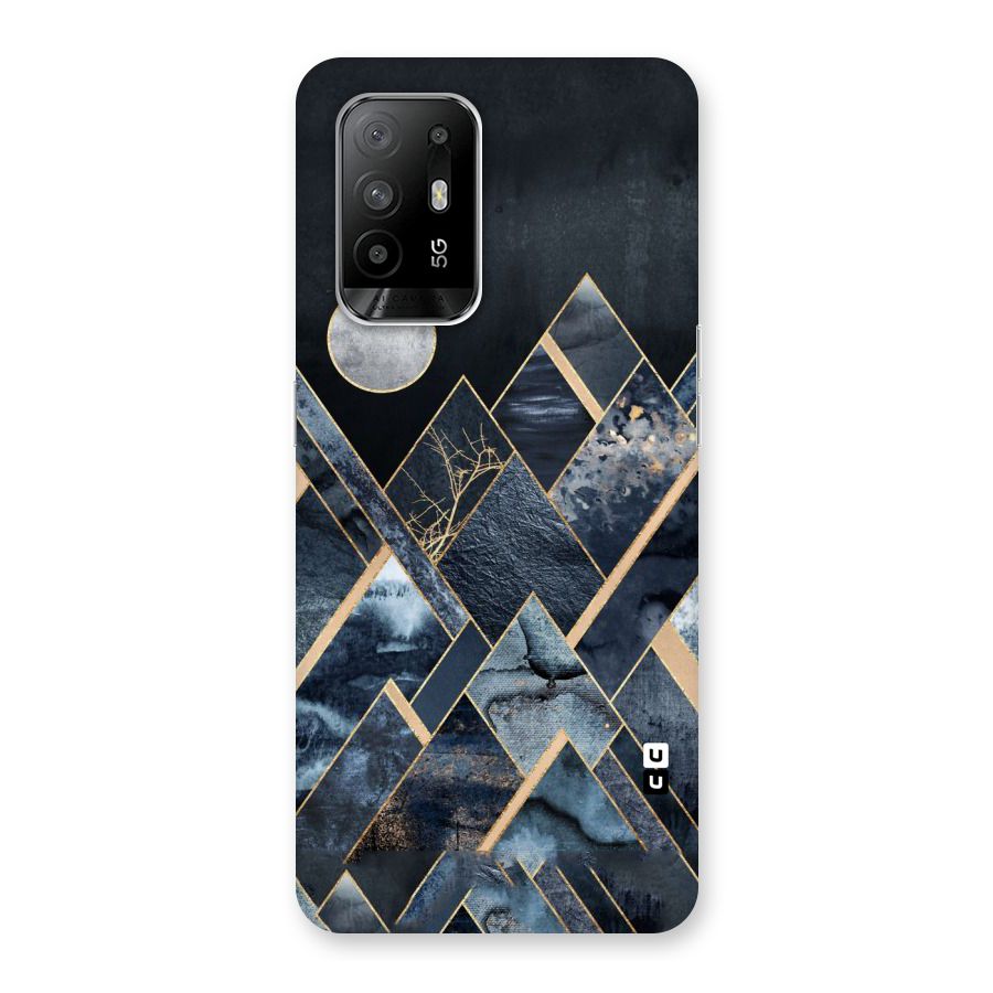 Abstract Scenic Design Back Case for Oppo F19 Pro Plus 5G