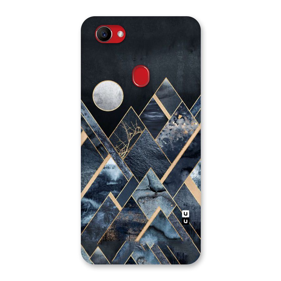 Abstract Scenic Design Back Case for Oppo F7