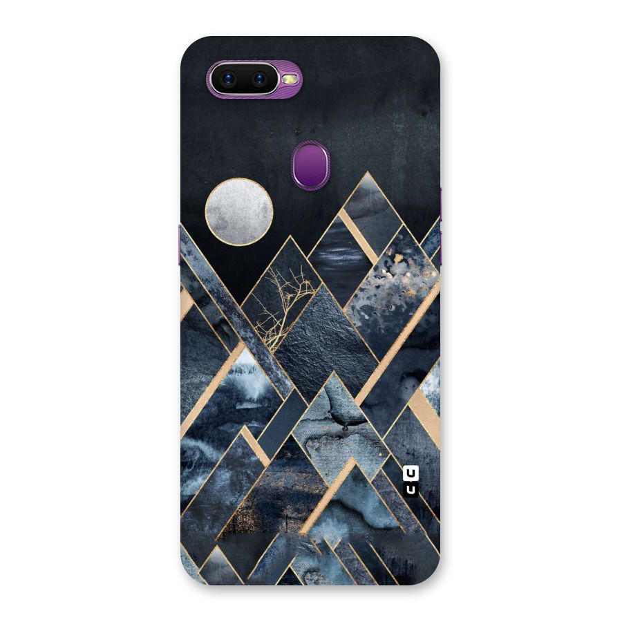 Abstract Scenic Design Back Case for Oppo F9