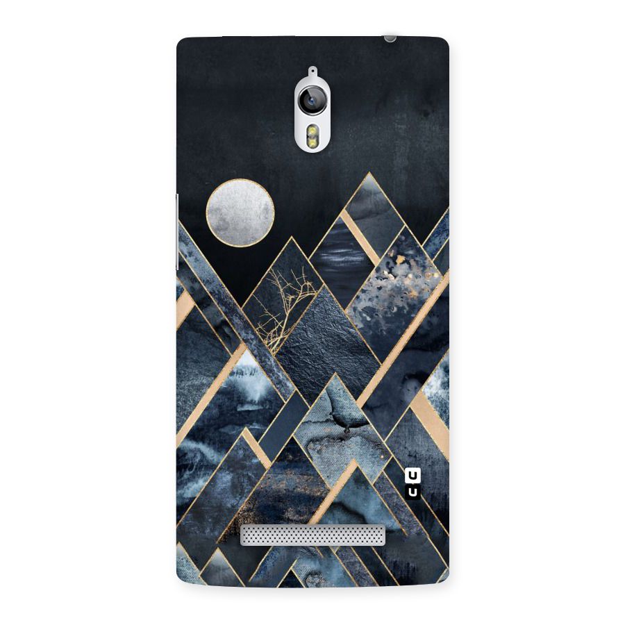 Abstract Scenic Design Back Case for Oppo Find 7