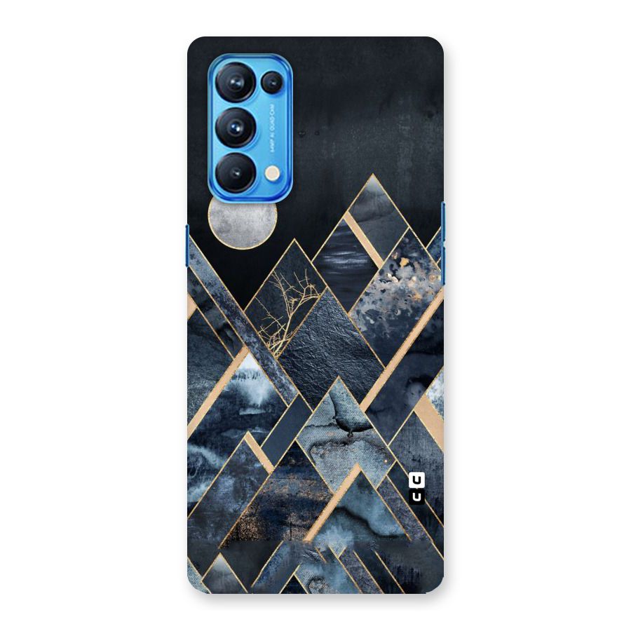Abstract Scenic Design Back Case for Oppo Reno5 Pro 5G