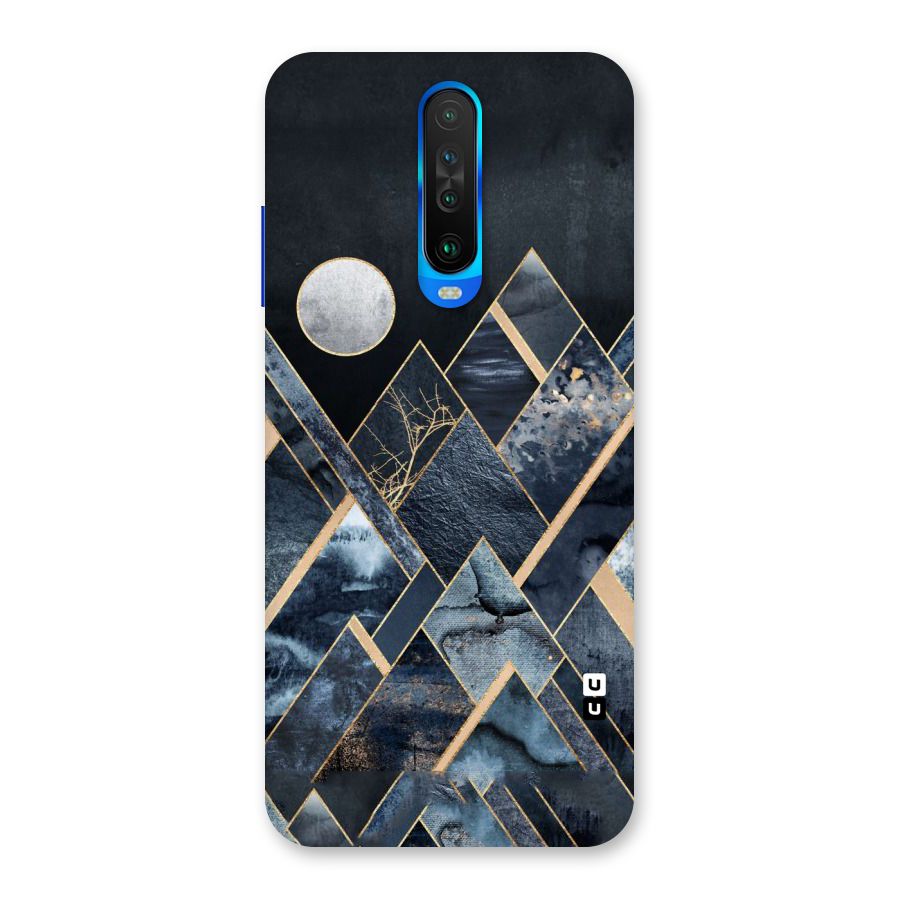 Abstract Scenic Design Back Case for Poco X2