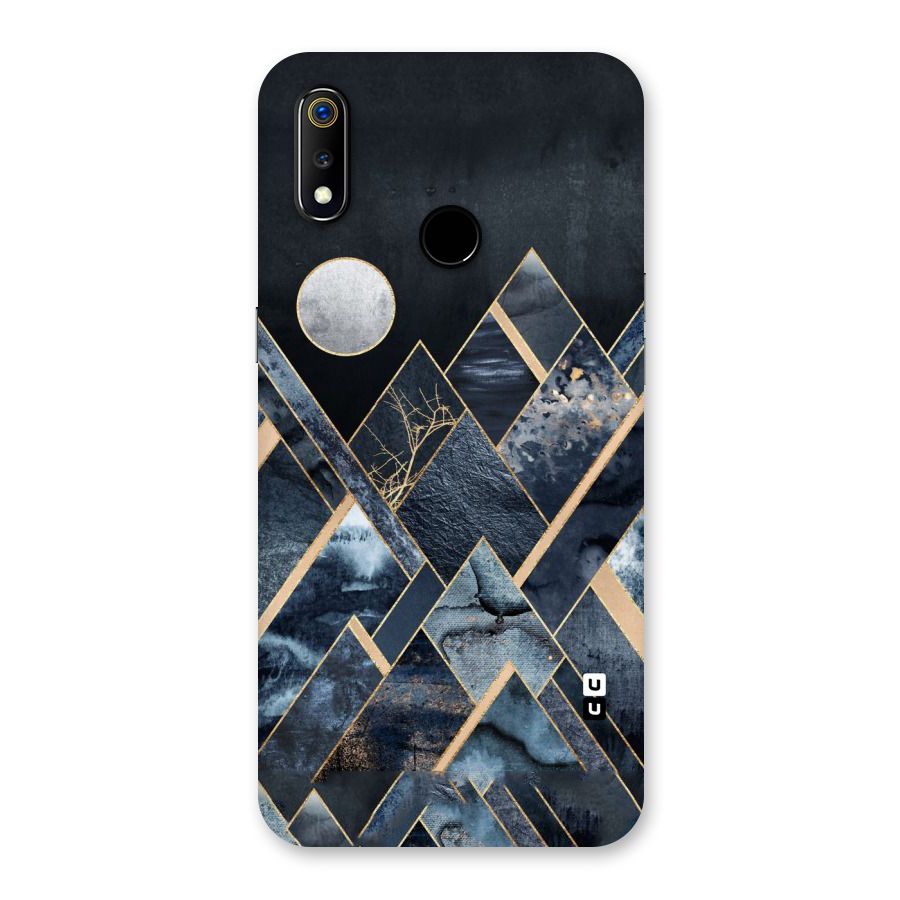 Abstract Scenic Design Back Case for Realme 3
