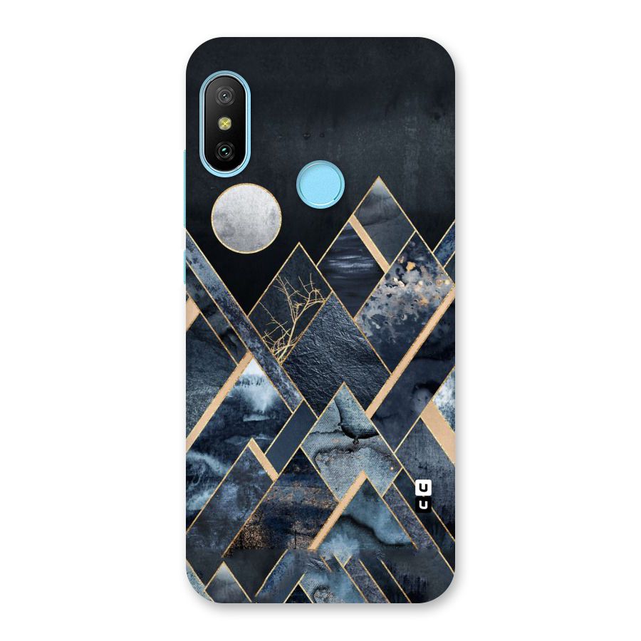 Abstract Scenic Design Back Case for Redmi 6 Pro