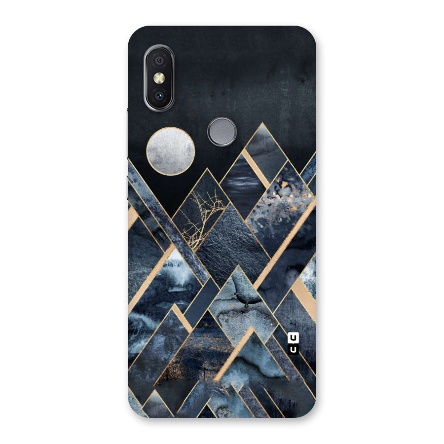 Abstract Scenic Design Back Case for Redmi Y2