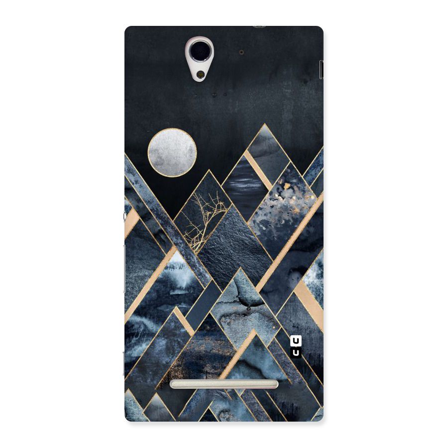 Abstract Scenic Design Back Case for Sony Xperia C3