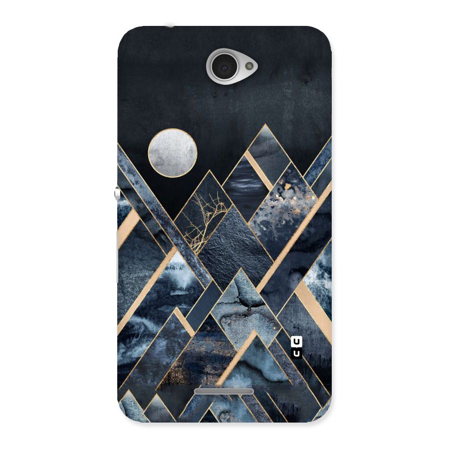 Abstract Scenic Design Back Case for Sony Xperia E4