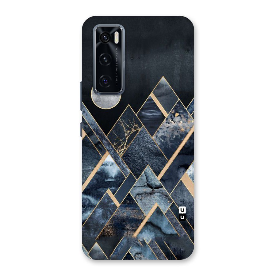 Abstract Scenic Design Back Case for Vivo V20 SE