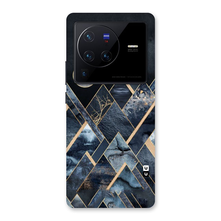 Abstract Scenic Design Back Case for Vivo X80 Pro
