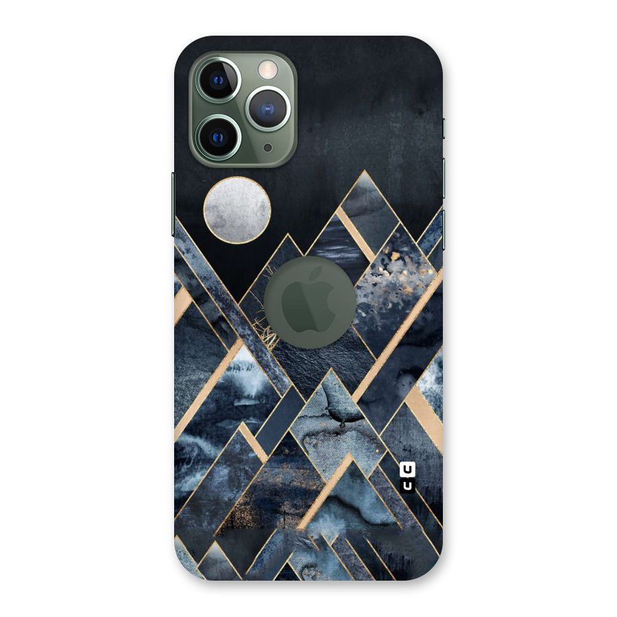 Abstract Scenic Design Back Case for iPhone 11 Pro Logo  Cut