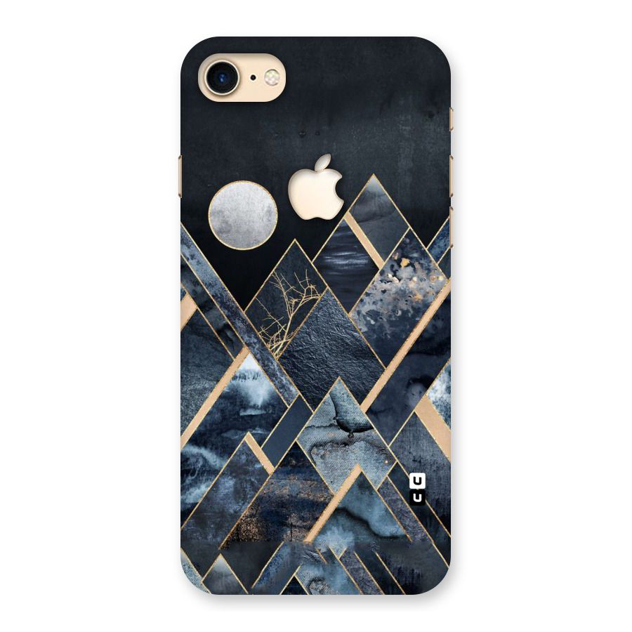 Abstract Scenic Design Back Case for iPhone 7 Apple Cut