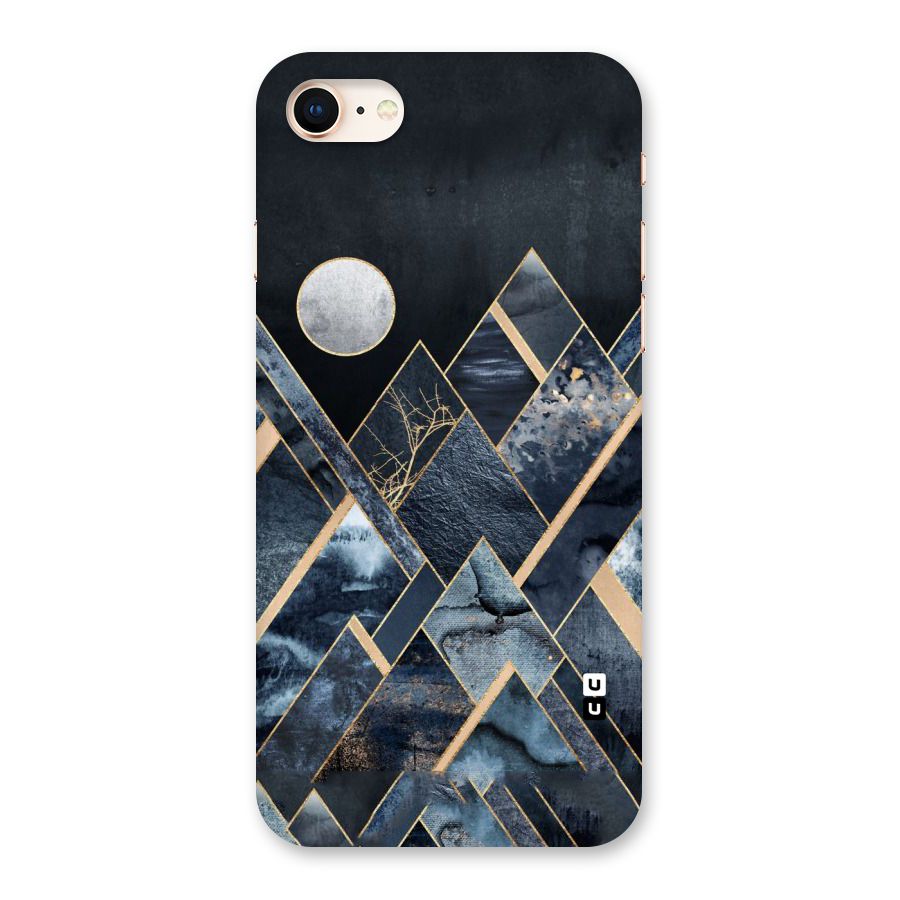 Abstract Scenic Design Back Case for iPhone 8