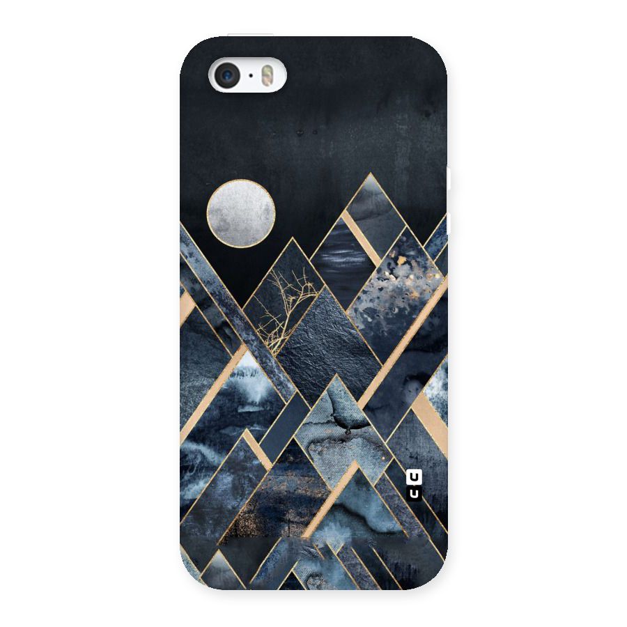 Abstract Scenic Design Back Case for iPhone SE