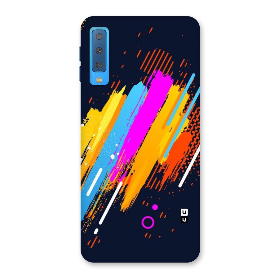 Abstract Shades Back Case for Galaxy A7 (2018)