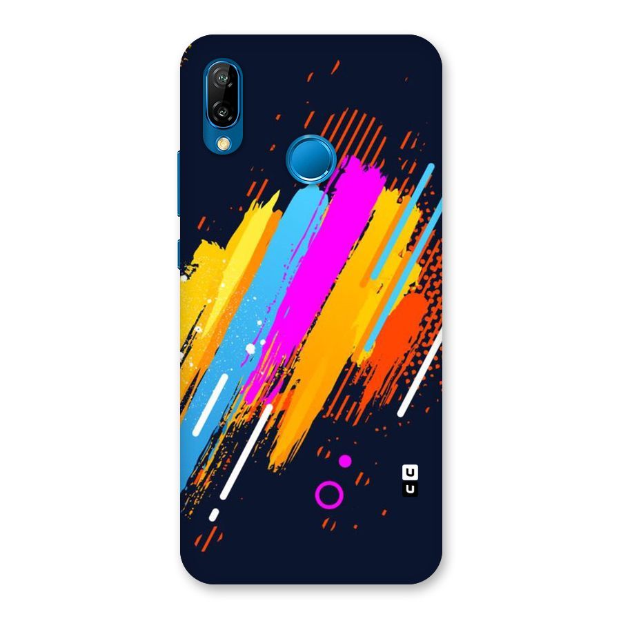 Abstract Shades Back Case for Huawei P20 Lite