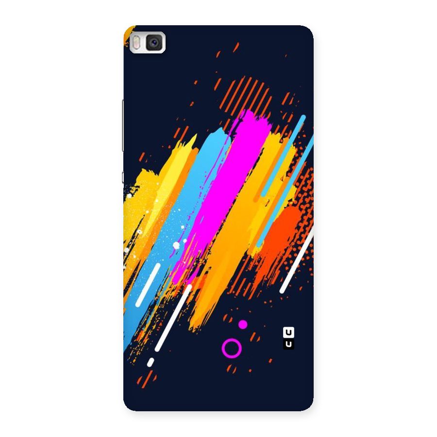 Abstract Shades Back Case for Huawei P8