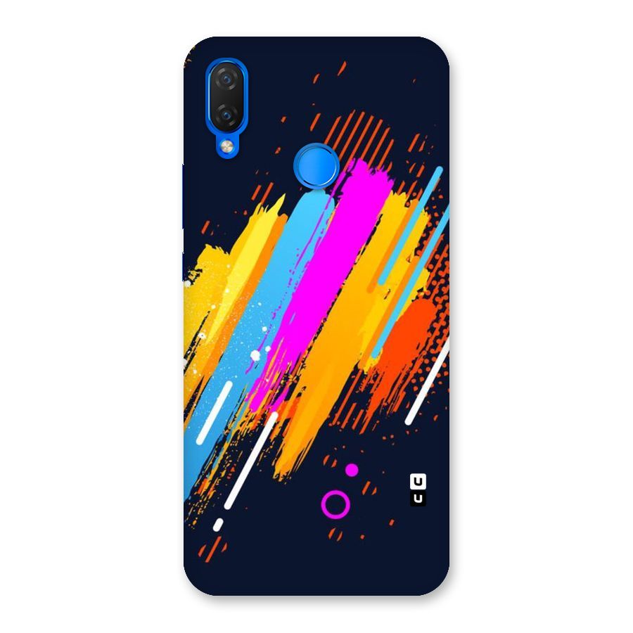 Abstract Shades Back Case for Huawei P Smart+