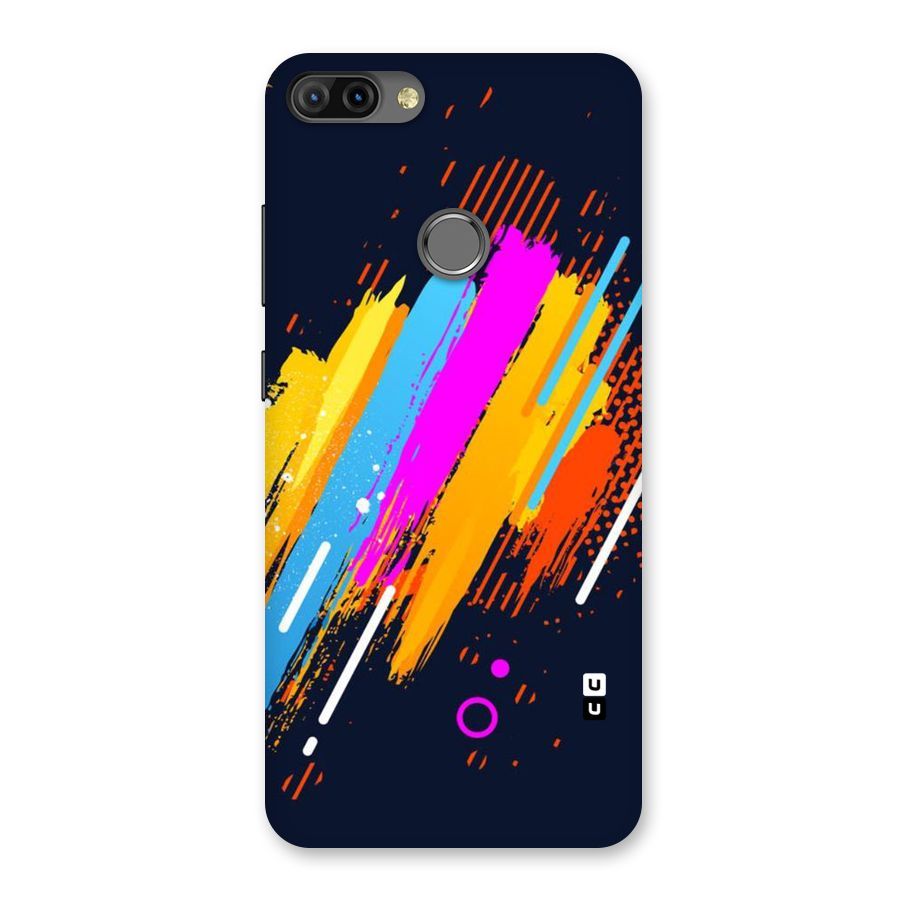 Abstract Shades Back Case for Infinix Hot 6 Pro