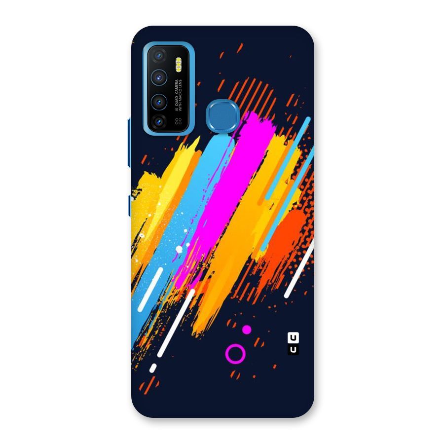 Abstract Shades Back Case for Infinix Hot 9