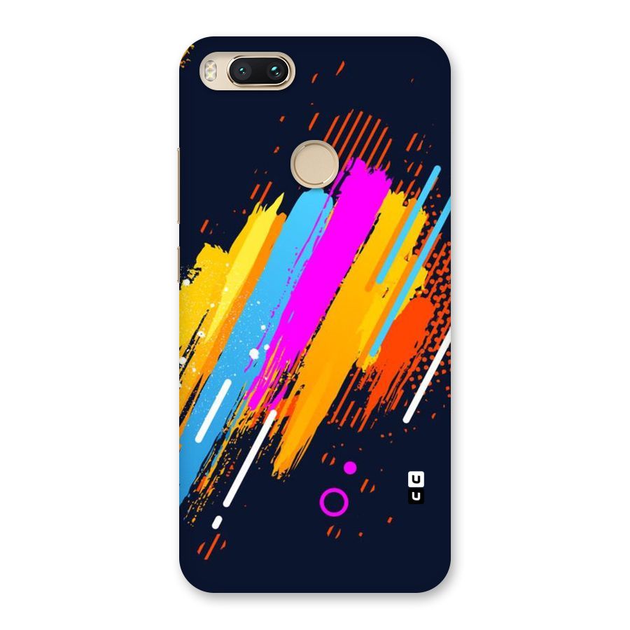 Abstract Shades Back Case for Mi A1