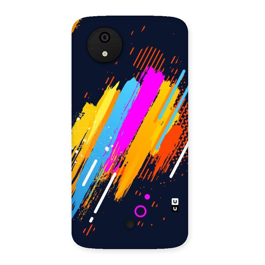 Abstract Shades Back Case for Micromax Canvas A1