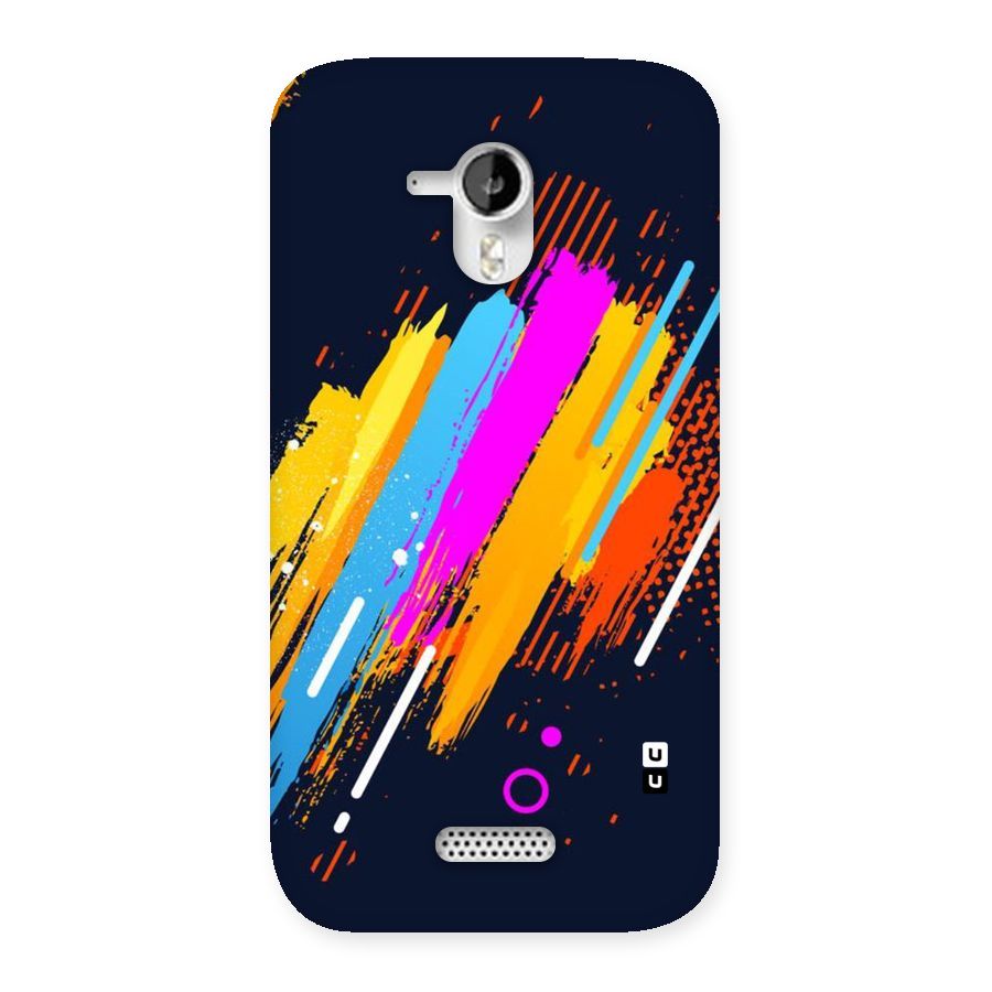 Abstract Shades Back Case for Micromax Canvas HD A116