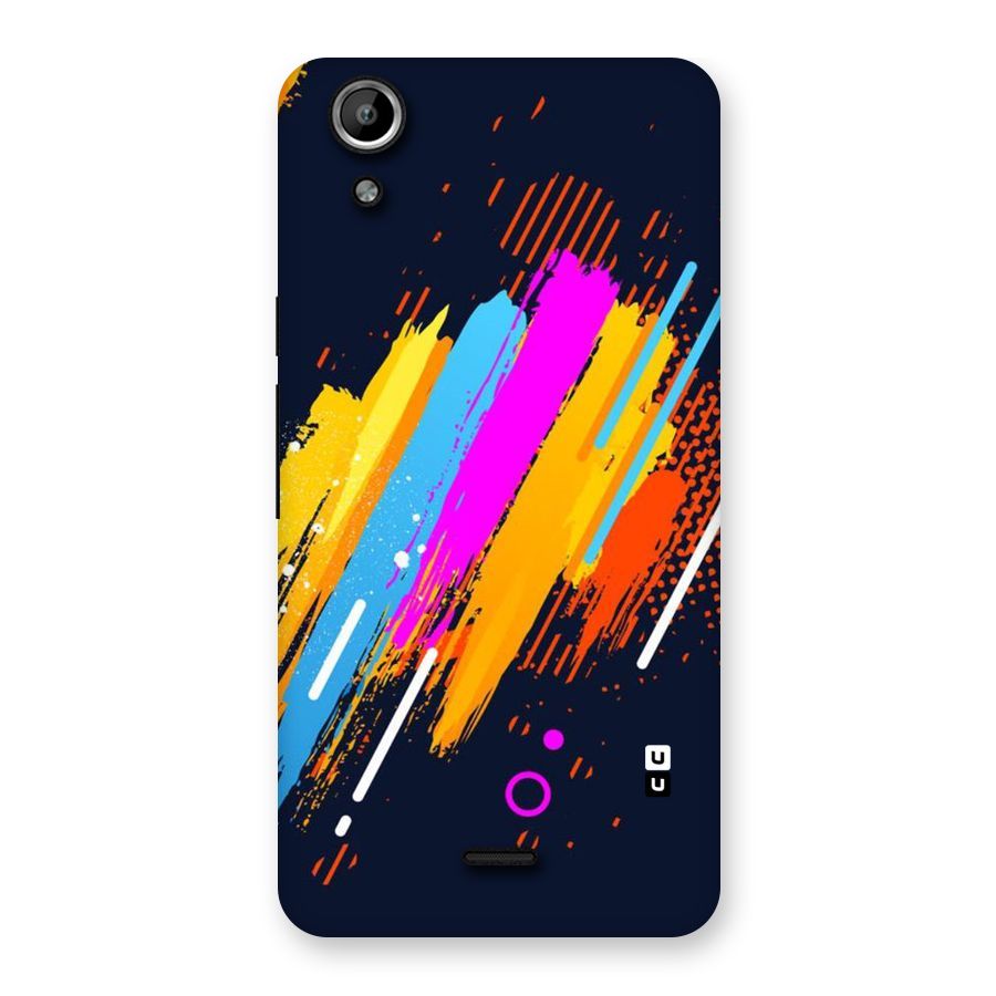 Abstract Shades Back Case for Micromax Canvas Selfie Lens Q345