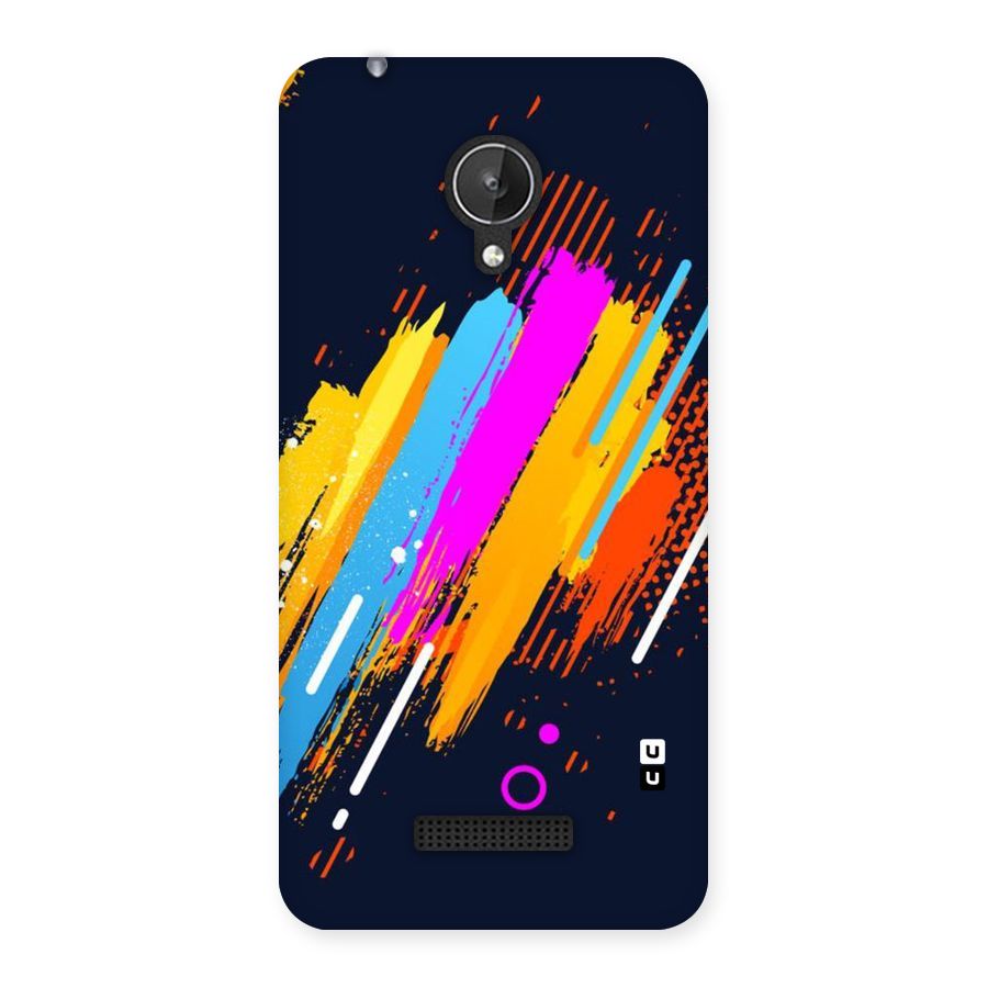 Abstract Shades Back Case for Micromax Canvas Spark Q380