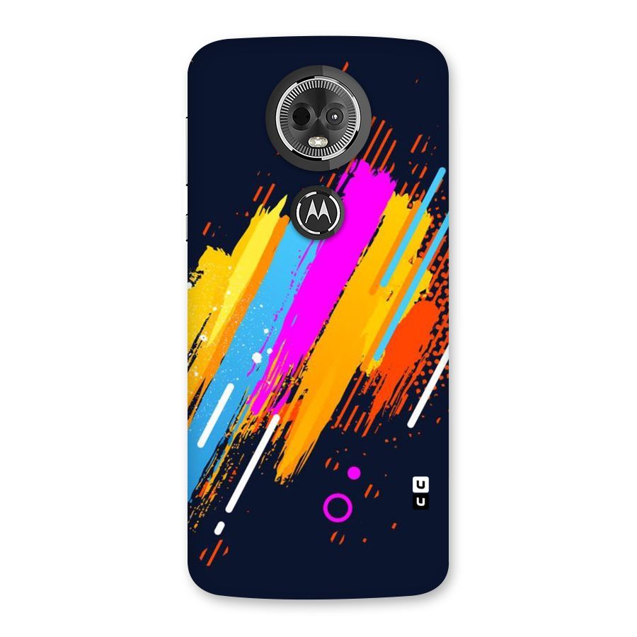 Abstract Shades Back Case for Moto E5 Plus