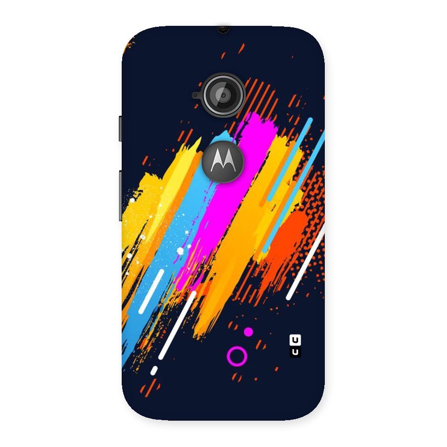 Abstract Shades Back Case for Moto E 2nd Gen