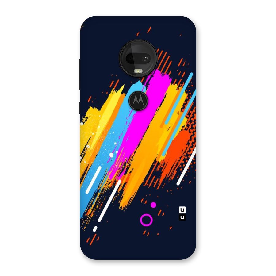 Abstract Shades Back Case for Moto G7