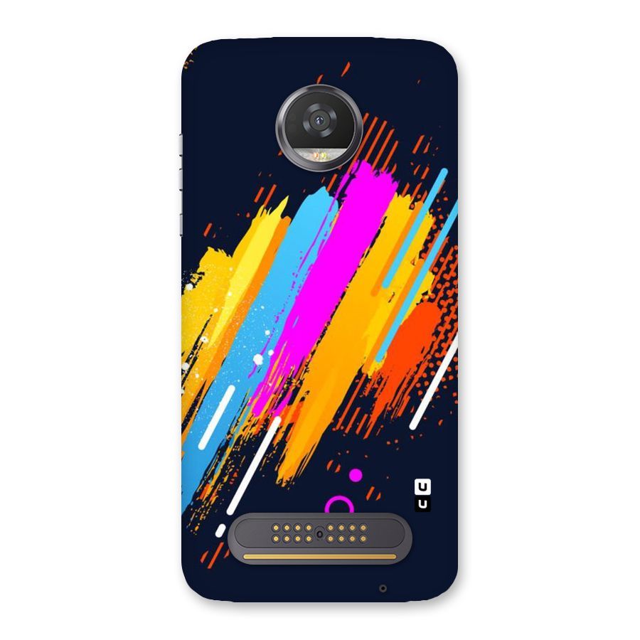 Abstract Shades Back Case for Moto Z2 Play