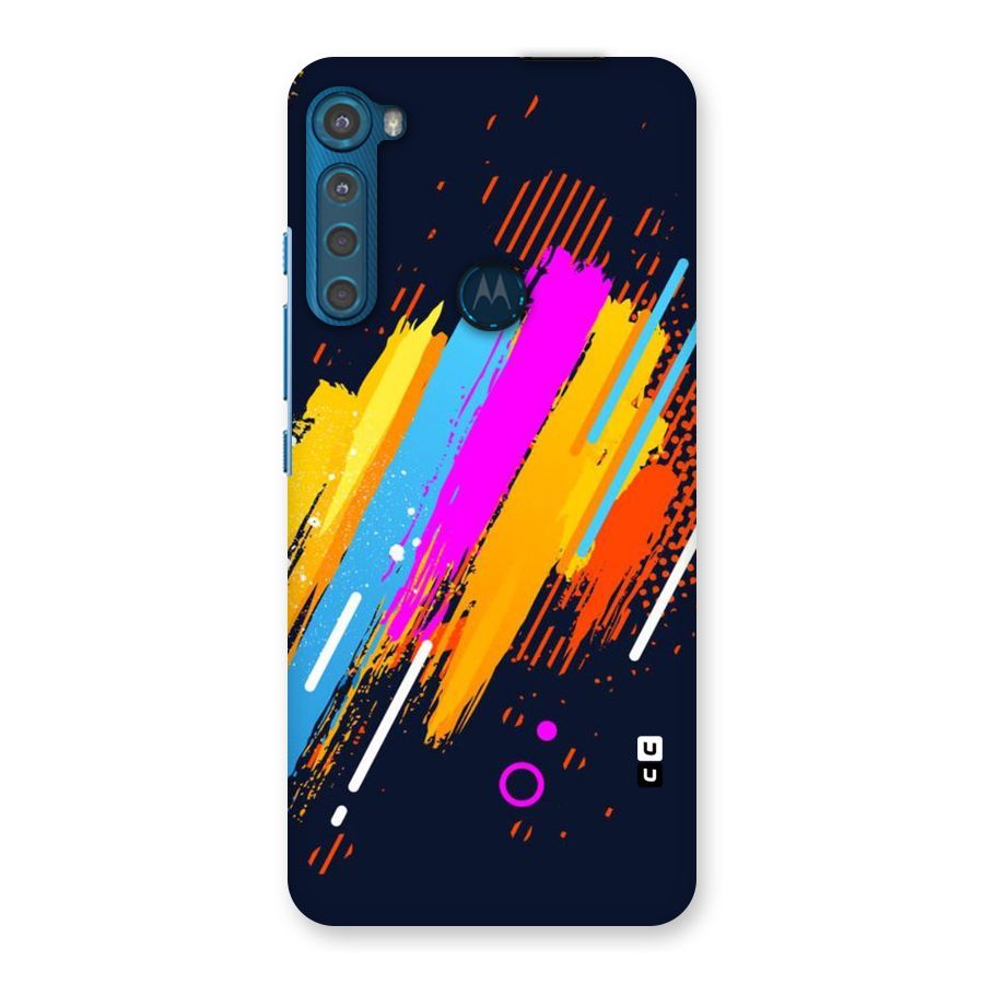 Abstract Shades Back Case for Motorola One Fusion Plus