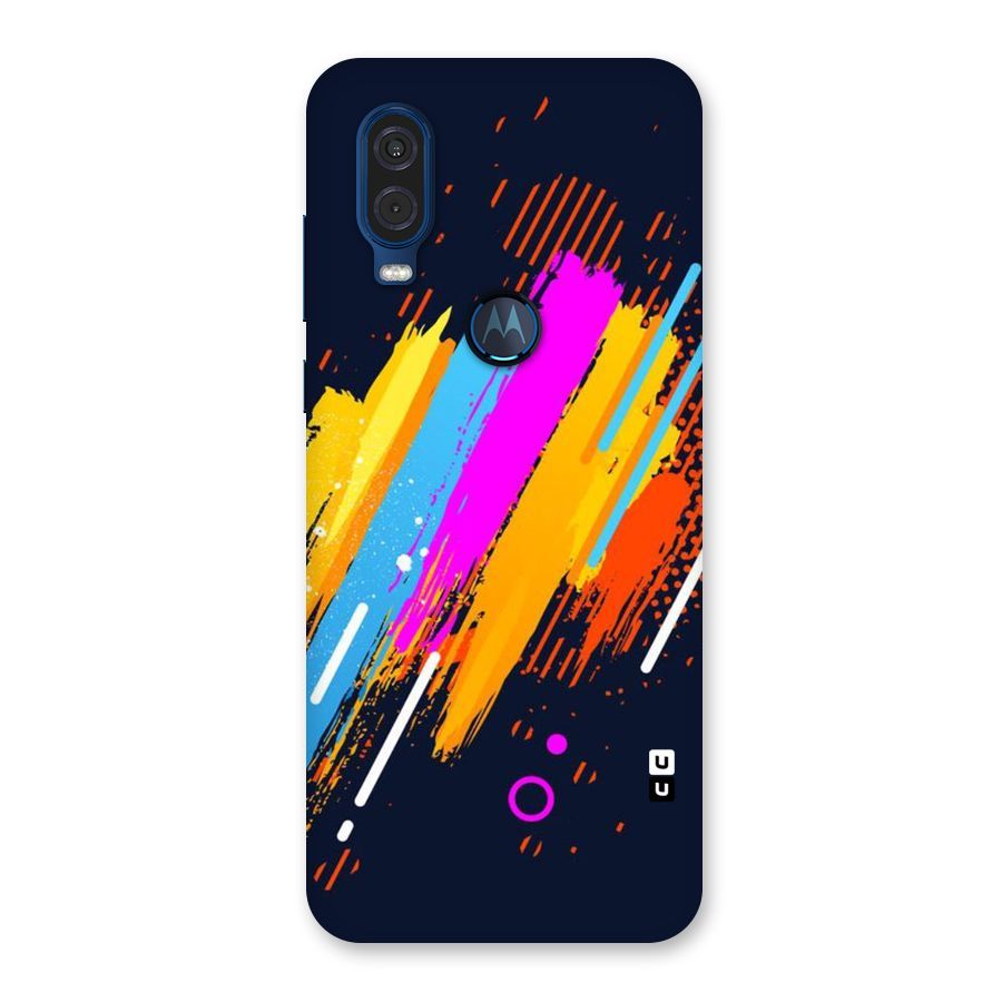Abstract Shades Back Case for Motorola One Vision