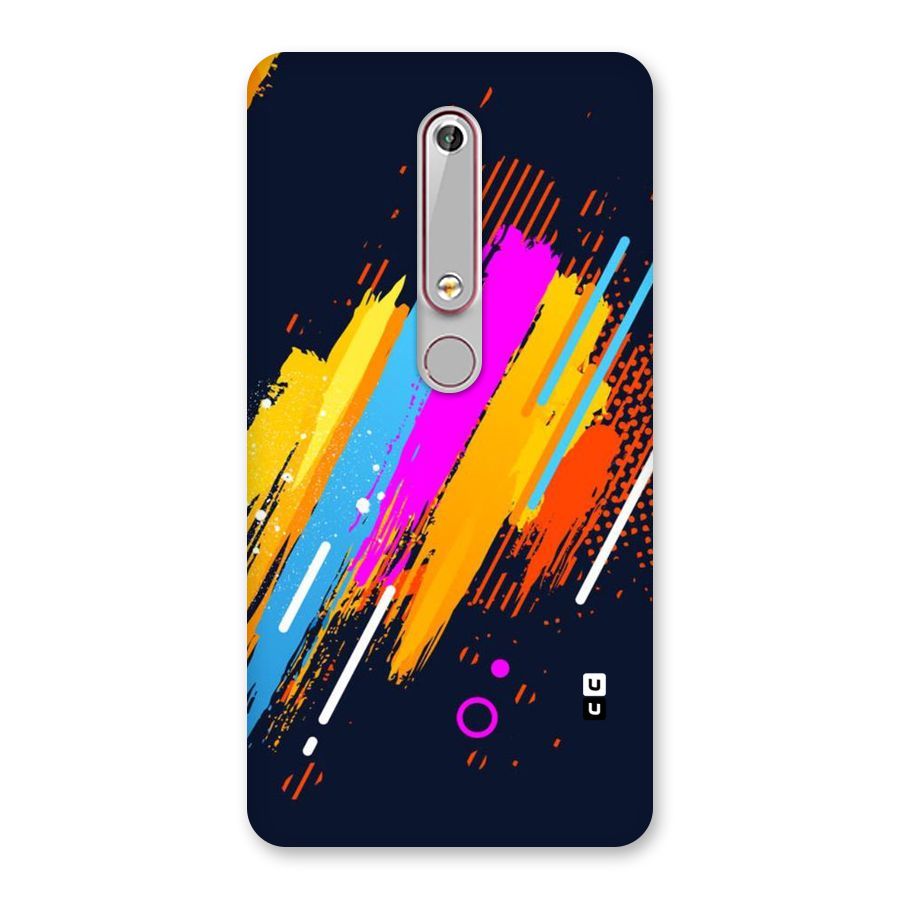 Abstract Shades Back Case for Nokia 6.1
