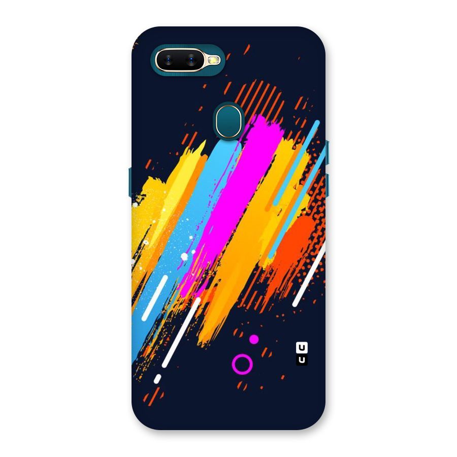 Abstract Shades Back Case for Oppo A11k