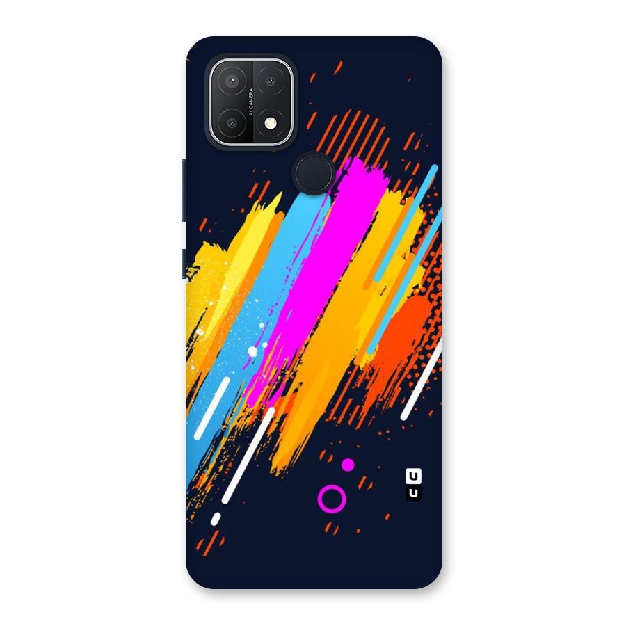 Abstract Shades Back Case for Oppo A15s