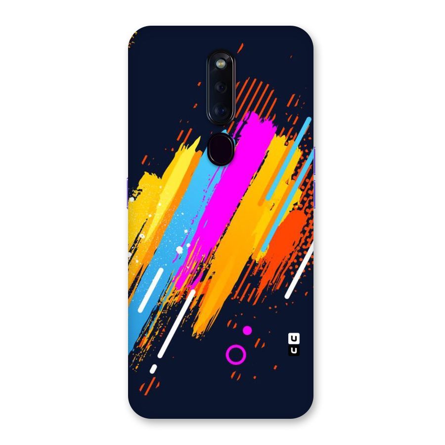 Abstract Shades Back Case for Oppo F11 Pro
