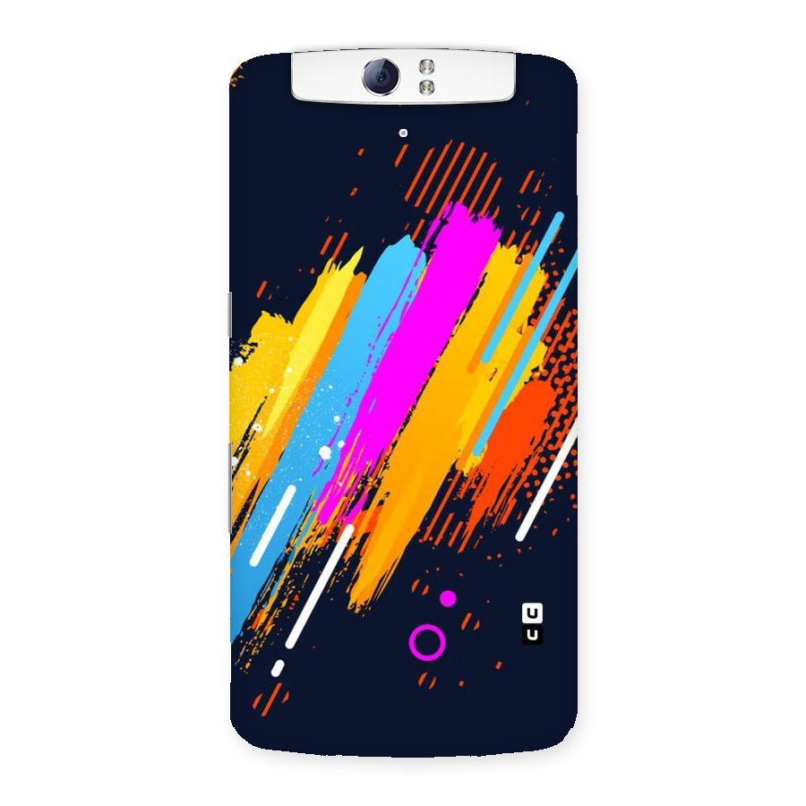 Abstract Shades Back Case for Oppo N1