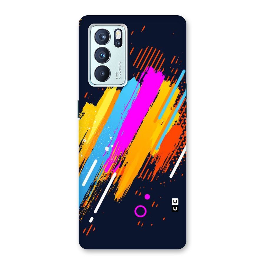 Abstract Shades Back Case for Oppo Reno6 Pro 5G