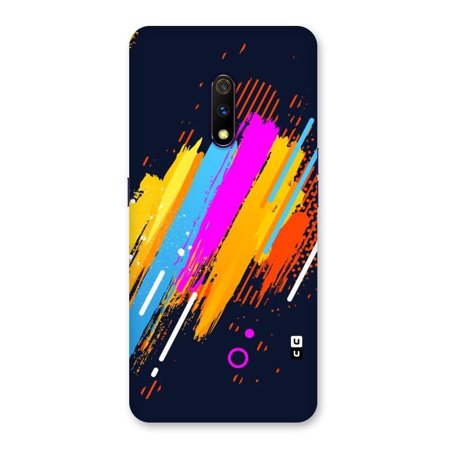 Abstract Shades Back Case for Realme X