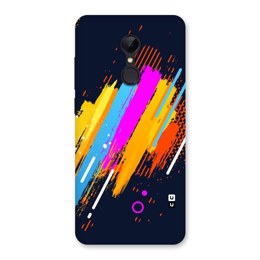 Abstract Shades Back Case for Redmi 5