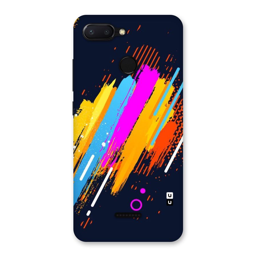 Abstract Shades Back Case for Redmi 6