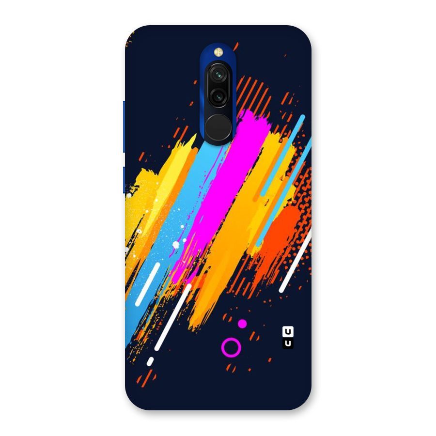 Abstract Shades Back Case for Redmi 8