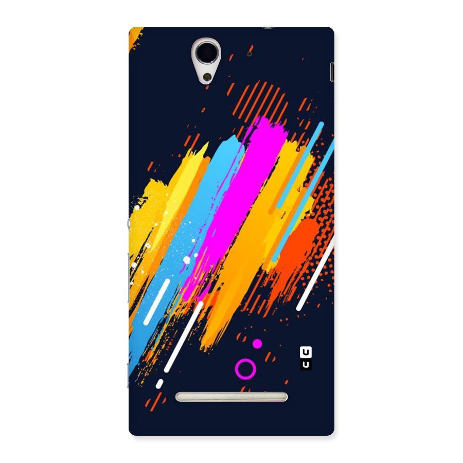 Abstract Shades Back Case for Sony Xperia C3