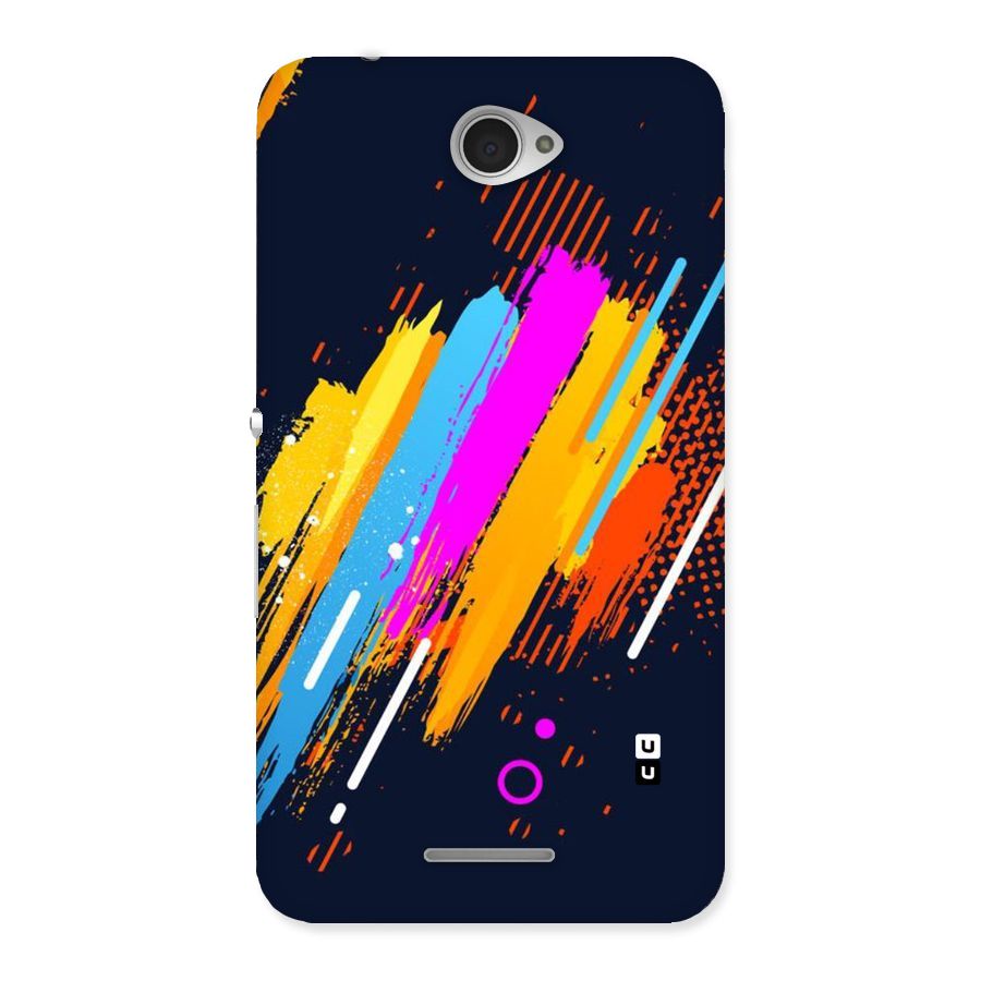 Abstract Shades Back Case for Sony Xperia E4