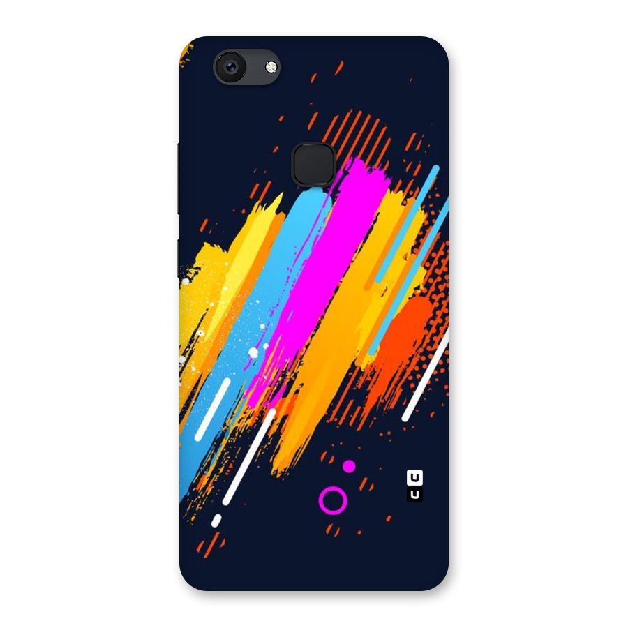 Abstract Shades Back Case for Vivo V7 Plus