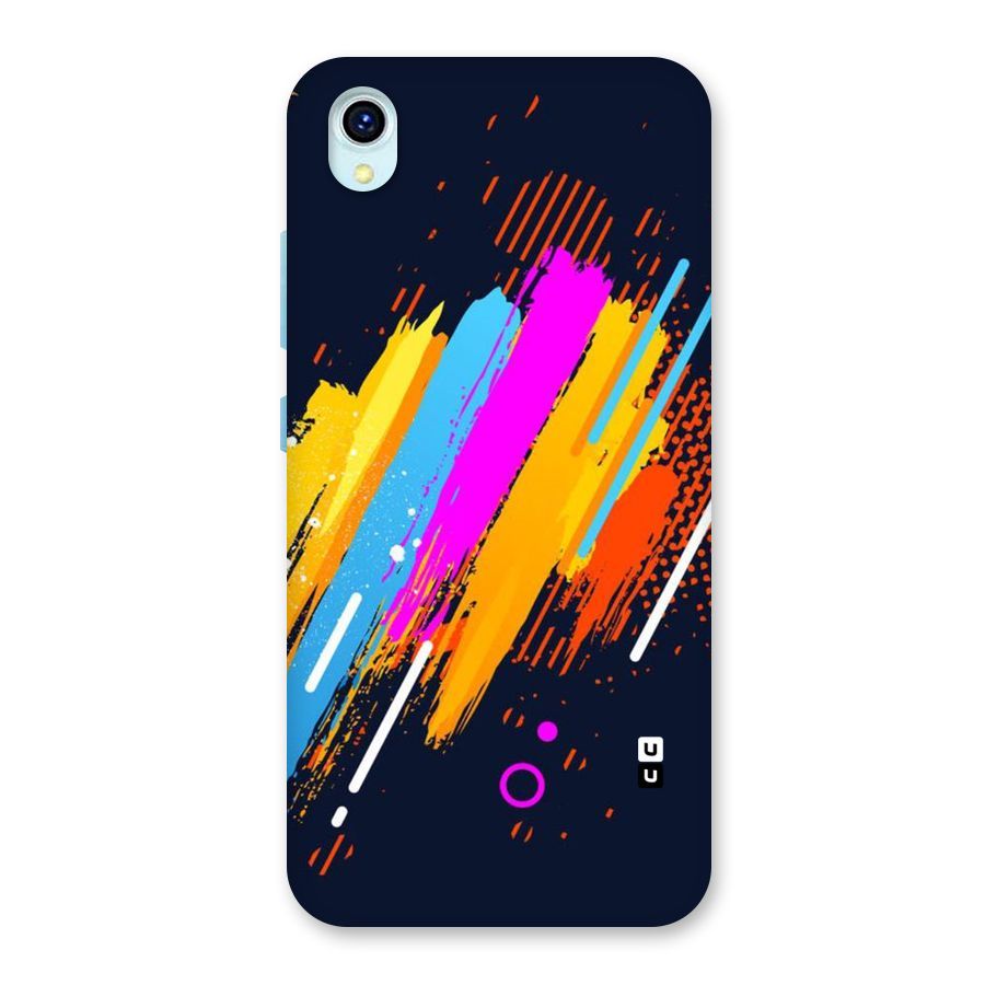 Abstract Shades Back Case for Vivo Y1s