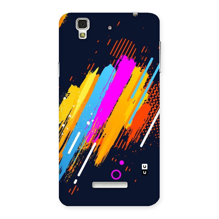 Abstract Shades Back Case for YU Yureka Plus