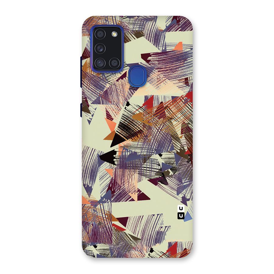 Abstract Sketch Back Case for Galaxy A21s